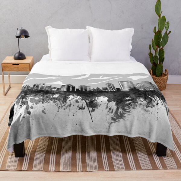 Item preview, anchorage skyline bw designed and sold by BekimART2.