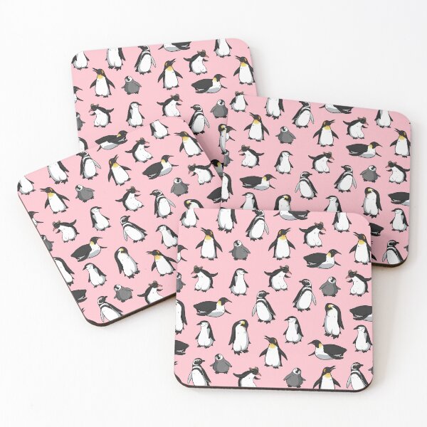 Item preview, Cute Penguin Pattern (Pink Variant) designed and sold by Joshua Pruner.