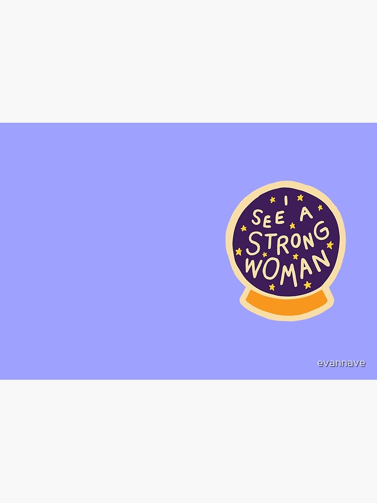 I see a strong woman on Lilac by evannave