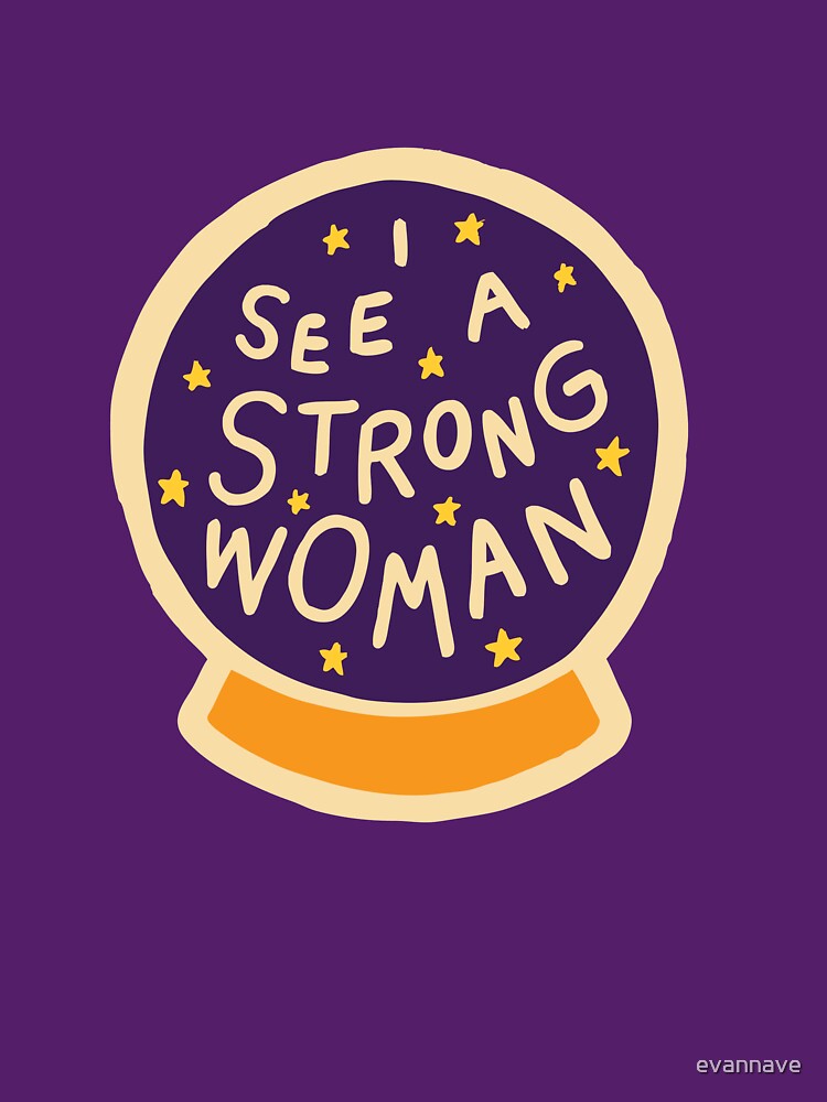 I see a strong woman on Lilac by evannave