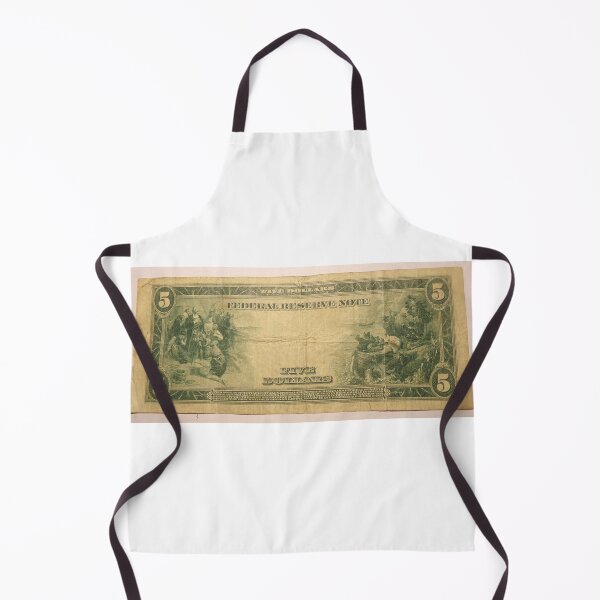 Item preview, Reverse of Five Dollar Note Series of 1914 designed and sold by coinsxcrochet.