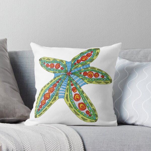 Item preview, Ocean, sea, starfish, colorful, drawing, Promarker, BebiCervin designed and sold by BebiCervin.
