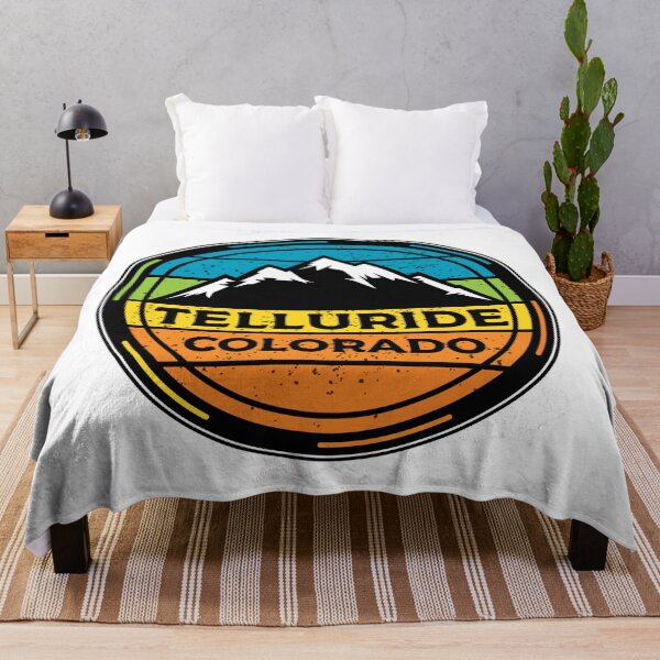 Item preview, TELLURIDE COLORADO Skiing Ski Mountain Mountains Snowboard designed and sold by DESTINATIONS DECAL.