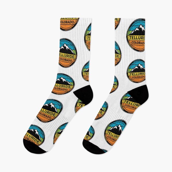 Artikelvorschau, TELLURIDE COLORADO Skifahren Skiberg Mountains Snowboard entworfen und verkauft von DESTINATIONS DECAL.