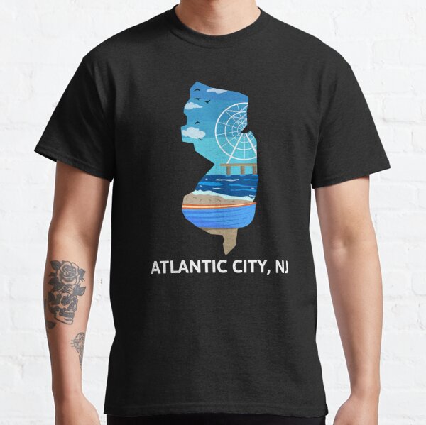 Atlantic City New Jersey Est. 1854 Juniors T-shirt 