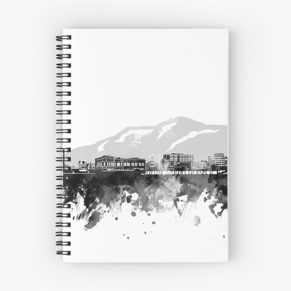 Item preview, juneau skyline bw designed and sold by BekimART2.