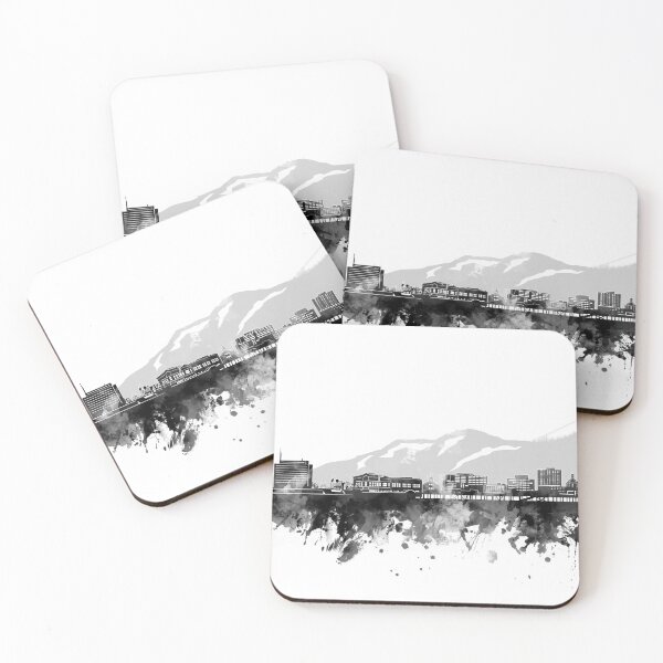 Item preview, juneau skyline bw designed and sold by BekimART2.