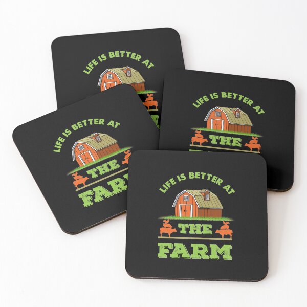 Item preview, Life is Better at the Farm Barn Farmer Farming Funny designed and sold by RBG1933Tee.