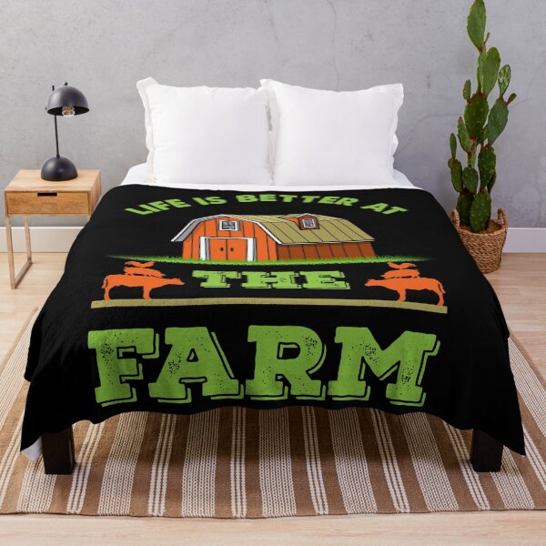 Item preview, Life is Better at the Farm Barn Farmer Farming Funny designed and sold by RBG1933Tee.