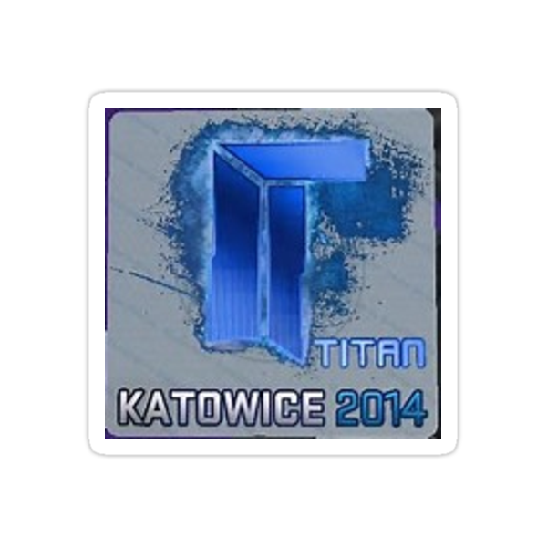 "Titan Holo Katowice 2014" Stickers by FaceIIIo | Redbubble