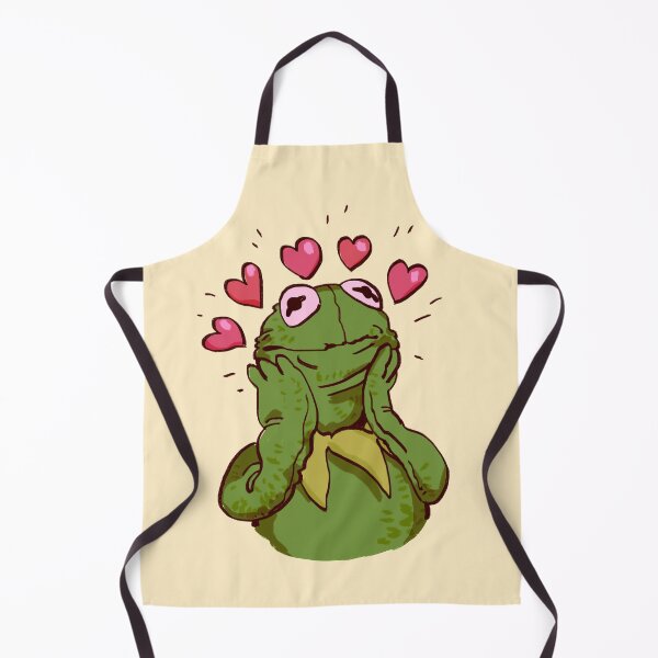 Item preview, I draw kermit the frog with lots of love and hearts. The muppets series. designed and sold by RansRoom.