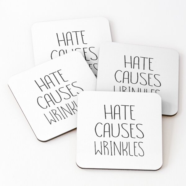 Item preview, Hate Causes Wrinkles v2 designed and sold by hmgrafi36.