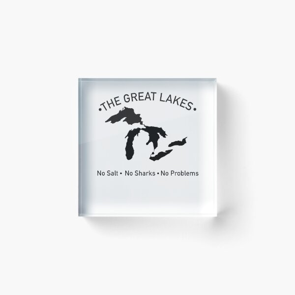 Item preview, Great Lakes No Salt, No Sharks, No Problem designed and sold by Kevin Willms.
