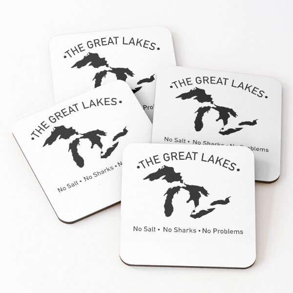 Item preview, Great Lakes No Salt, No Sharks, No Problem designed and sold by Kevin Willms.