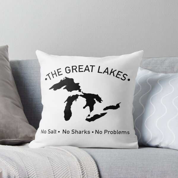 Item preview, Great Lakes No Salt, No Sharks, No Problem designed and sold by Kevin Willms.