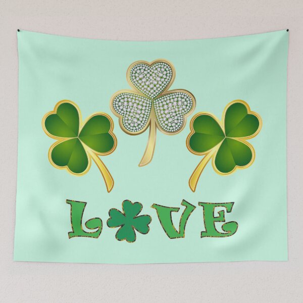 Item preview, St Patricks Day lucky Charm Shamrock ideas designed and sold by Ross-Sergey.