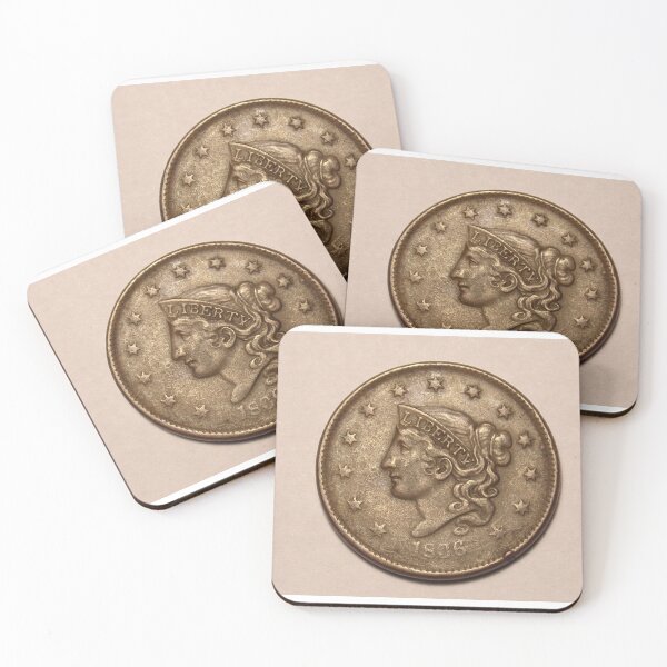 Item preview, 1836 Large Cent designed and sold by coinsxcrochet.