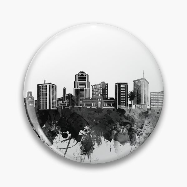 Item preview, tucson skyline bw designed and sold by BekimART2.
