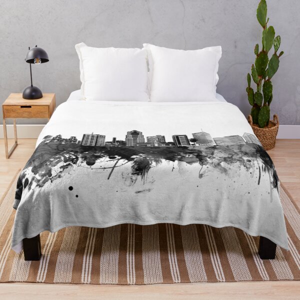 Item preview, tucson skyline bw designed and sold by BekimART2.