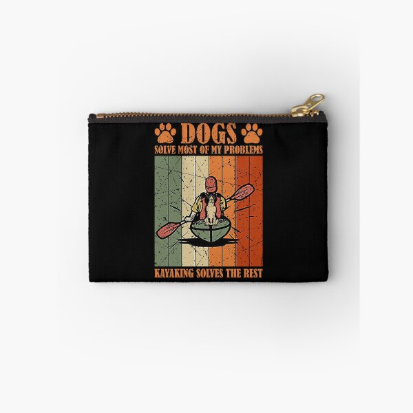 Item preview, Dogs Solve Most Of My Problems Kayaking Solves The Rest designed and sold by RBG1933Tee.