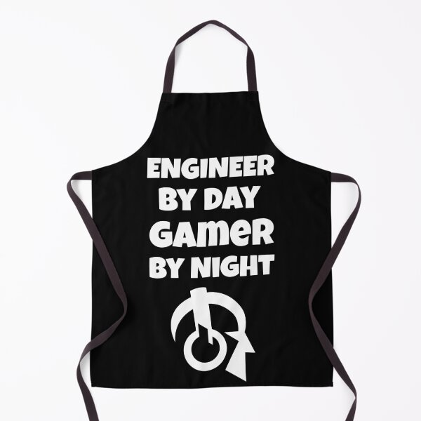 Item preview, Engineer By Day Gamer By Night designed and sold by Superhero Gear.