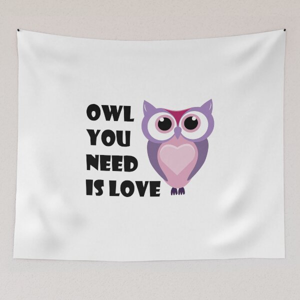 Item preview, Owl You Need Is Love  designed and sold by VikiQuick.