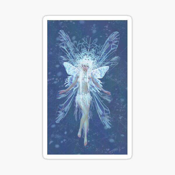 Snowflake fairy queen Sticker