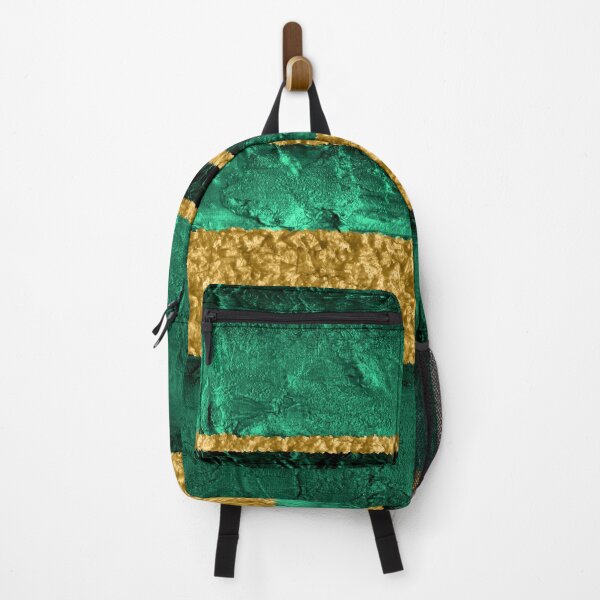Item preview, Modern Abstract Organic Texture Emerald Green and Gold designed and sold by Octavia Soldani.