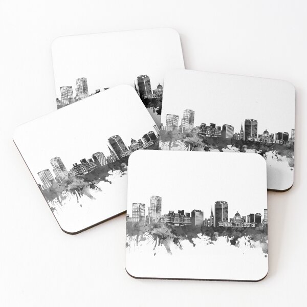 Item preview, little rock skyline bw designed and sold by BekimART2.