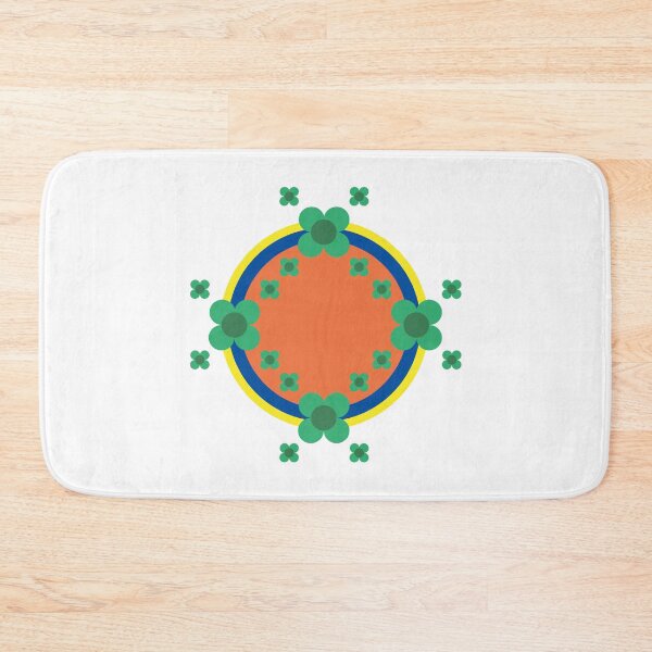 Item preview, Spring design with flowers and round motifs designed and sold by Martapp.