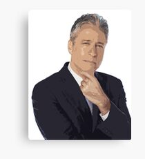 Jon Stewart Canvas Print