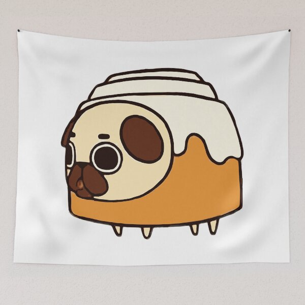 Item preview, pug pizza clipart designed and sold by geraldellis.
