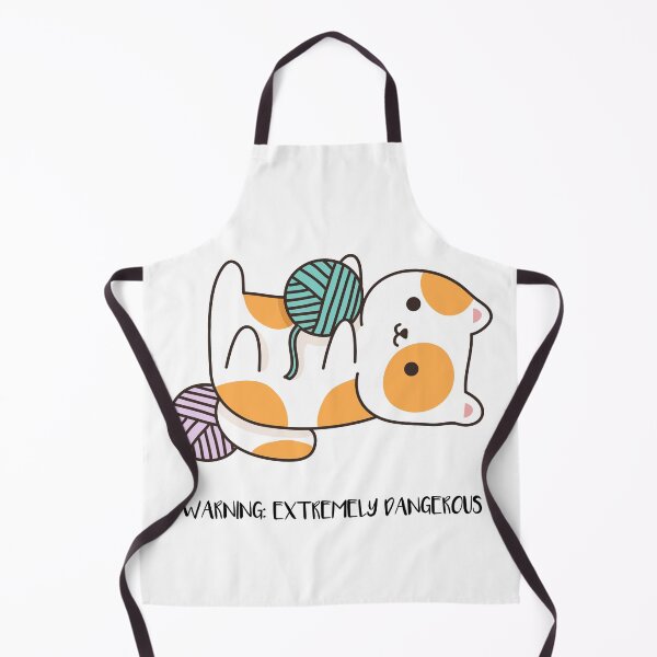 Item preview, Warning Extremely Dangerous Kawaii Kitteh designed and sold by Purrfecta.