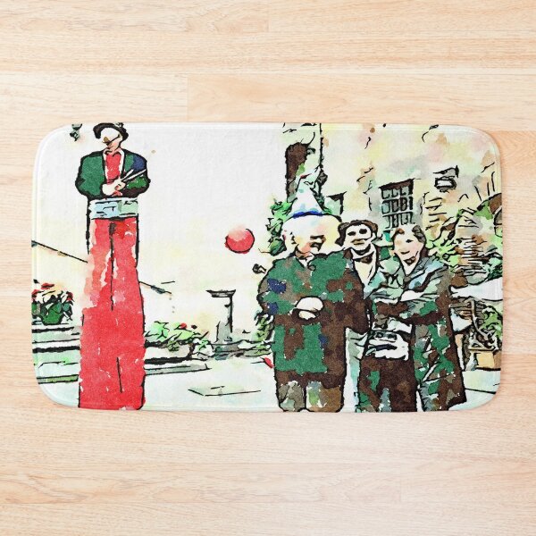 Item preview, Barbarano Romano: man and two women with acrobats designed and sold by Giuseppe Cocco.