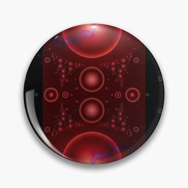 Item preview, Red Bubbles Abstract Art designed and sold by Fernando Margolles.