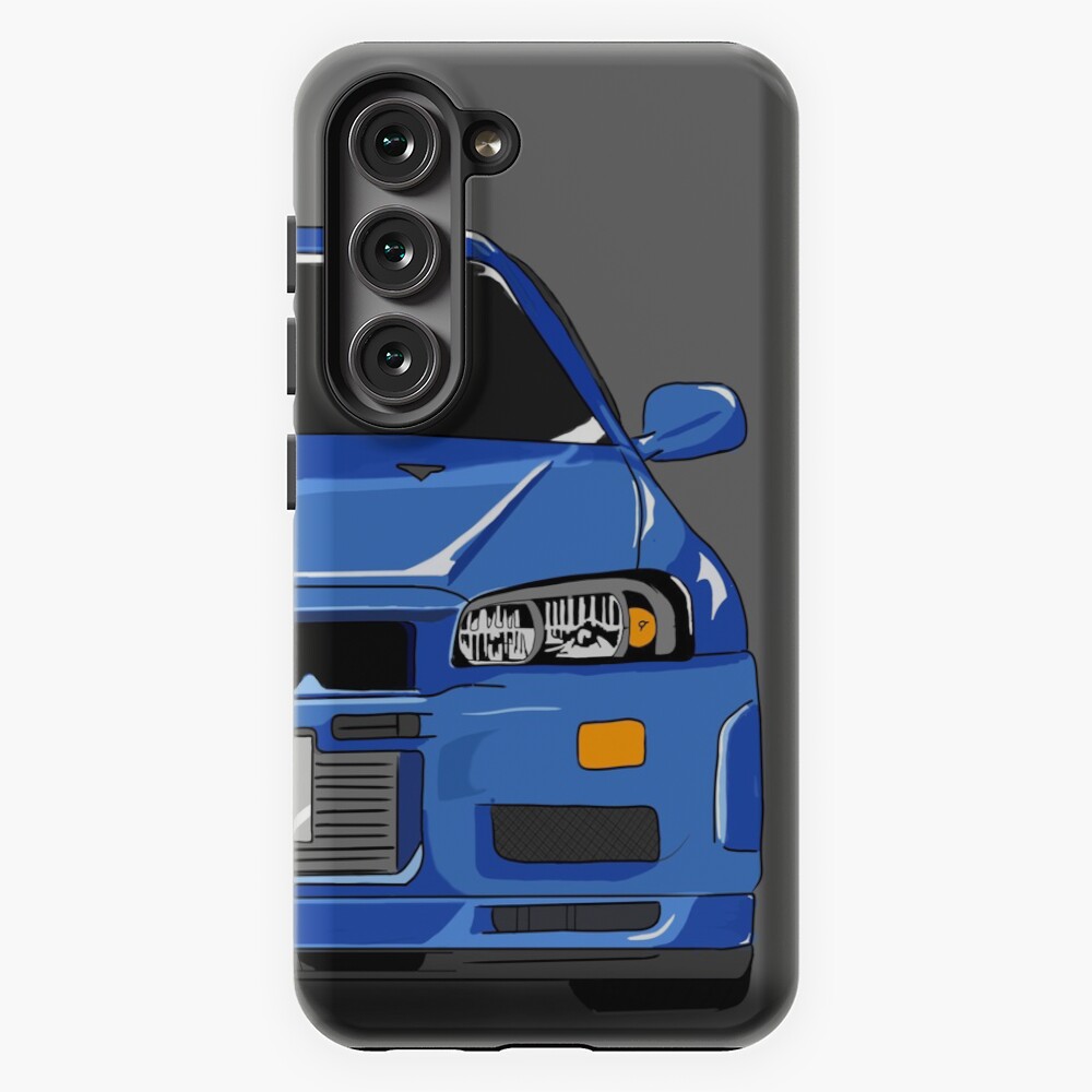 Nissan GTR R34 Samsung Galaxy Phone Case for Sale by Pseudo-RND | Redbubble