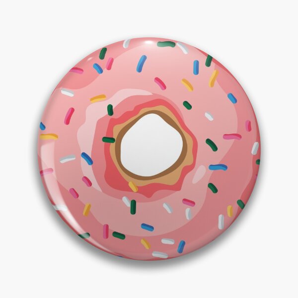 Item preview, Glazed Pink Sprinkle Donut! designed and sold by CFox-Designs.