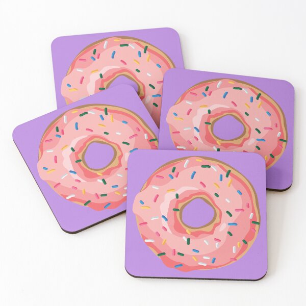 Item preview, Glazed Pink Sprinkle Donut! designed and sold by CFox-Designs.