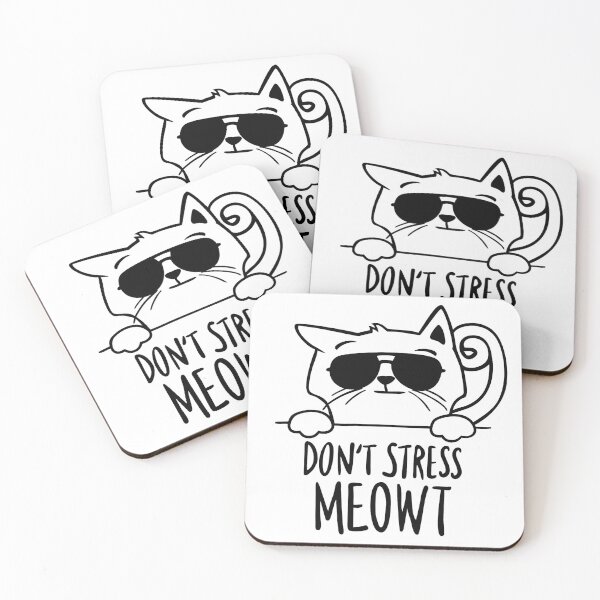 Item preview, Don't stress Meowt designed and sold by McgrafixDesign.