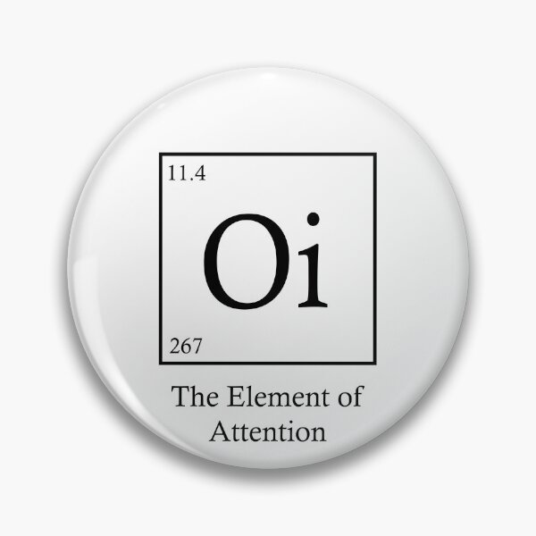 Item preview, Element of Attention designed and sold by GorillaPrints.