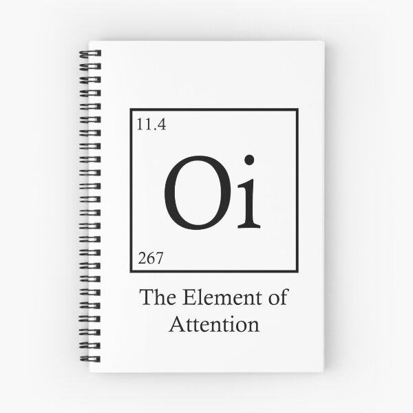 Item preview, Element of Attention designed and sold by GorillaPrints.