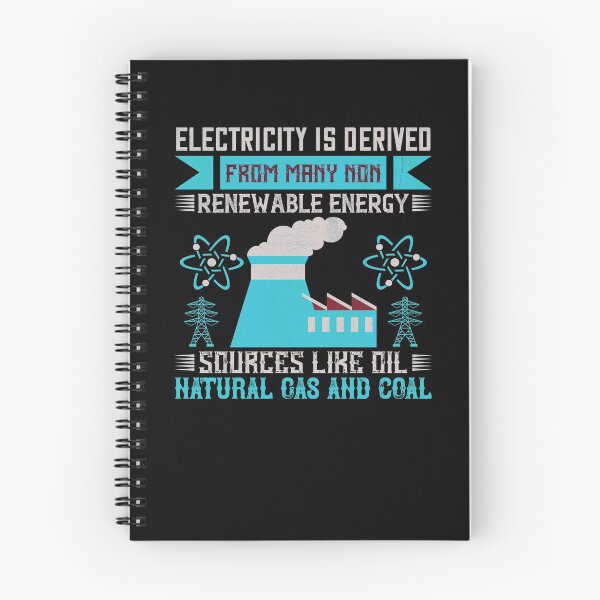 Item preview, Electricity is derived from many non renewable energy designed and sold by dm4design.