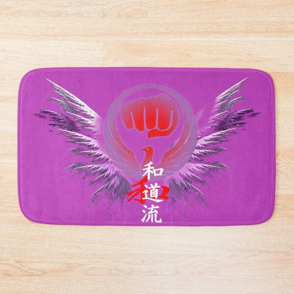 Item preview, Wado Ryu Karate Purple Wings - Karate Art Design designed and sold by Zanshin-Art.