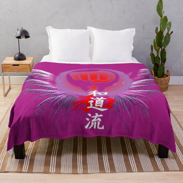 Item preview, Wado Ryu Karate Purple Wings - Karate Art Design designed and sold by Zanshin-Art.