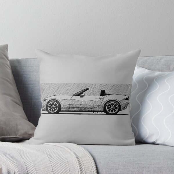 Item preview, Pen drawing of Japanese roadster car ND designed and sold by designjaag.
