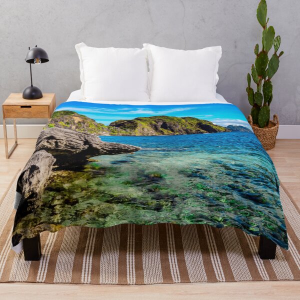 Item preview, Green Mountain in Blue Sea designed and sold by Nostraw.