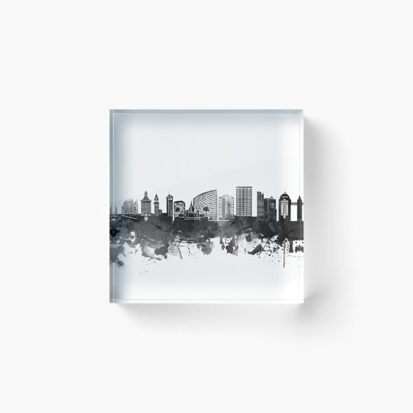 Item preview, oakland skyline bw designed and sold by BekimART2.