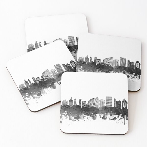 Item preview, oakland skyline bw designed and sold by BekimART2.