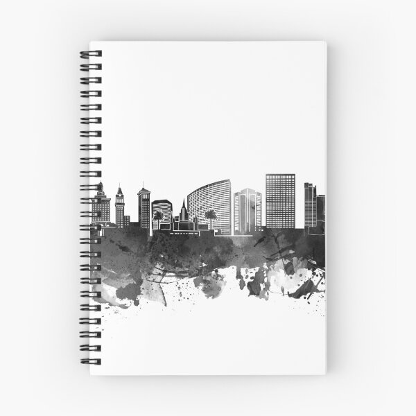 Item preview, oakland skyline bw designed and sold by BekimART2.