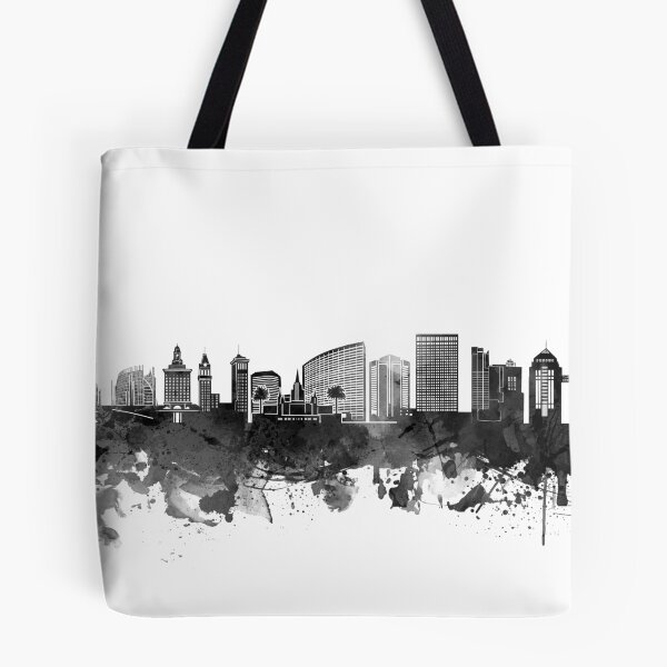 Item preview, oakland skyline bw designed and sold by BekimART2.